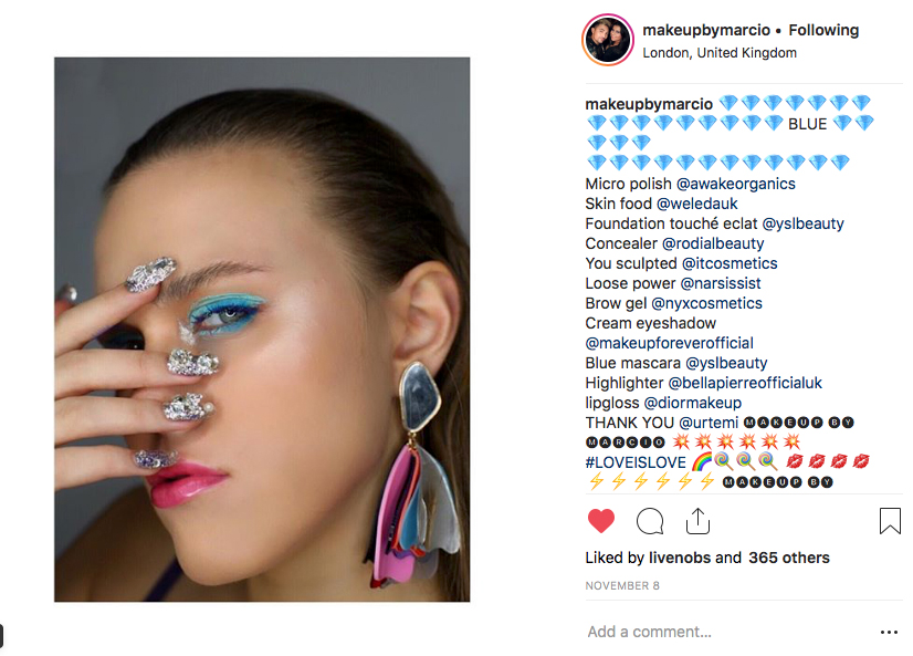 Makeup By Marcio | celebrity | makeup artist | beauty brand | review awake organics | uk
