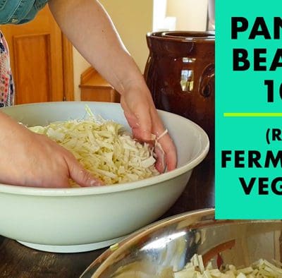 How To Make Sauerkraut: Raw Fermented Veggies For Clear Skin (Video)