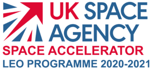UKSA Space Accelerator Leo Programme 2020-2021 Banner
