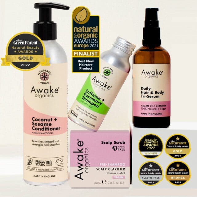 Natural Hair Care Kit - Awake Organics